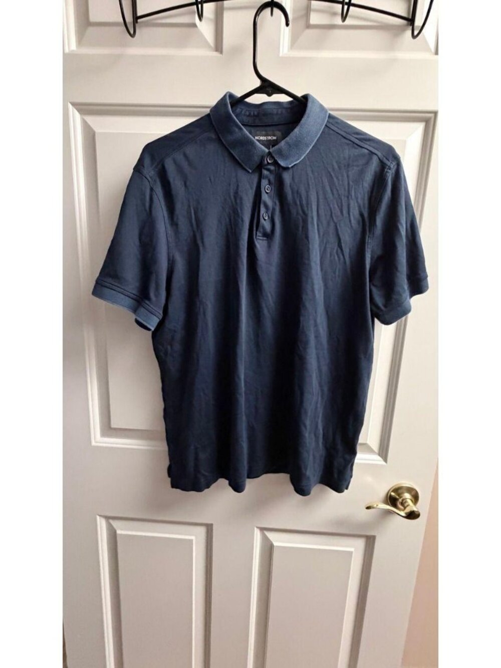Nordstrom Polo Shirt Navy Blue Men's M